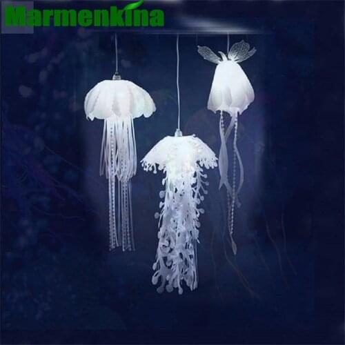 New Medusae Pendant Lamps Glow Ethereal Jellyfish Droplight Acaleph HangingLight
