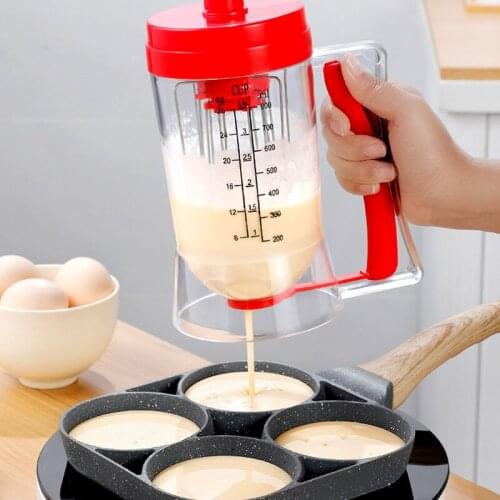 Hand-held batter dispenser separator omelet special tool package making pastry cake baking tool