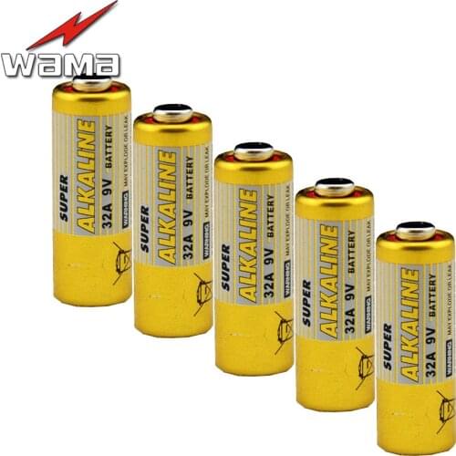 5pcs/Lot Alkaline Battery 32A LR32 29A L822 9V For Safety Alarm Laser Pen Toy Torch