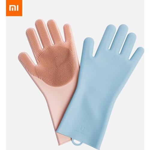 Newest Xiaomi Youpin Jotun Judy Silicone Cleaning Gloves Environmental Protection And Heat Insulation Multi-functional Gloves