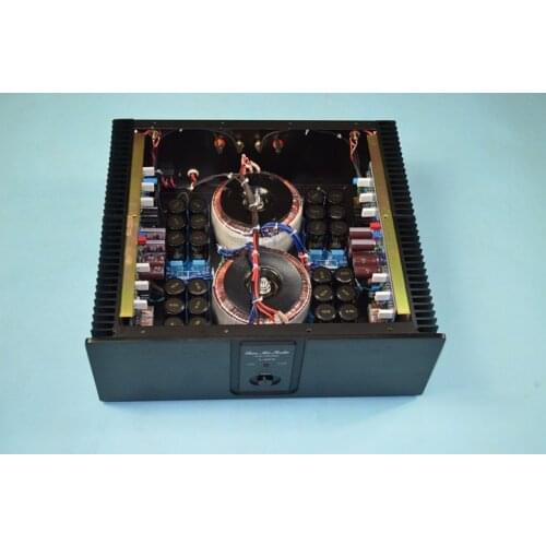 YS-audio Class A/ AB KSA100PD pure power amplifier circuit double transformer 265W+265W KSA100