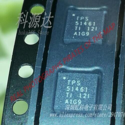 TPS51461RGER TPS51461 10PCS 3V to 5V Input, 6A, D-CAP+ Mode Synchronous Step-Down Converter with 2-Bit VID 24-VQFN -40 to 85