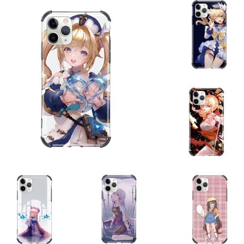 Genshin Impact Phone Case Cover for Iphone 12 Pro Max X XR XS MAX 6 7 8 Plus 11 Pro Max
