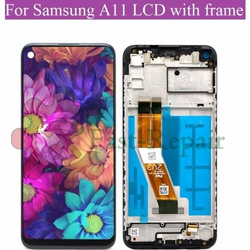 100% Original 6.4'' LCD For Samsung Galaxy A11 lcd A115 A115F LCD Display Touch Screen Digitizer Assembly For Samsung A115 lcd