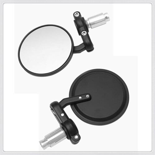 2pcs Motorcycle Mirror Round Bar End Convex Handle Bars for KTM 125EXC 125 144SX 65SX XC 85SX XC 105SX XC