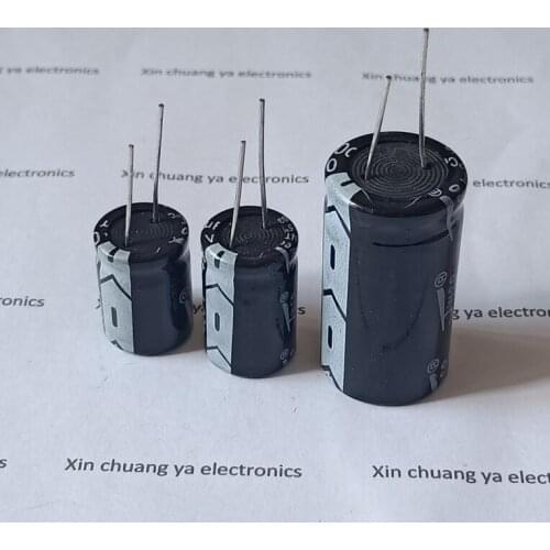 63V 100V 250V 10uf 22uf 68UF 100UF 330UF 470UF 1000UF 20% DIP aluminum electrolytic capacitor