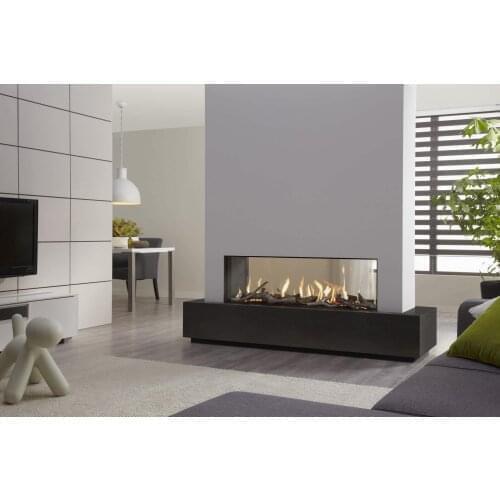 Inno-Fire 24 inch real fire automatic intelligent smart ethanol burning fireplace