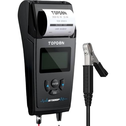 Btp500 battery load tester Analyzer Car 12V 24V Battery Capacity Tester t for many cars