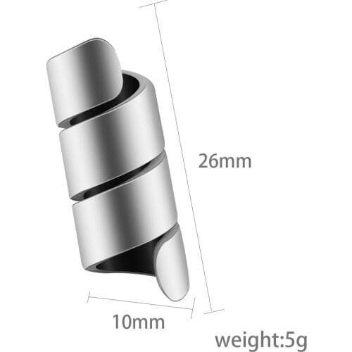 10pcs Spiral Beads For Bracelet 10x26mm 10x19mm 10.5x40.5mm Engravale Beads Stainless steel Charms Handcrafts