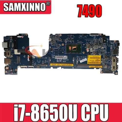 FOR Dell Latitude 7490 Laptop Motherboard CWDR5 0CWDR5 CN-0CWDR5 W/ i7-8650U CPU LA-F322P DDR4 100% working