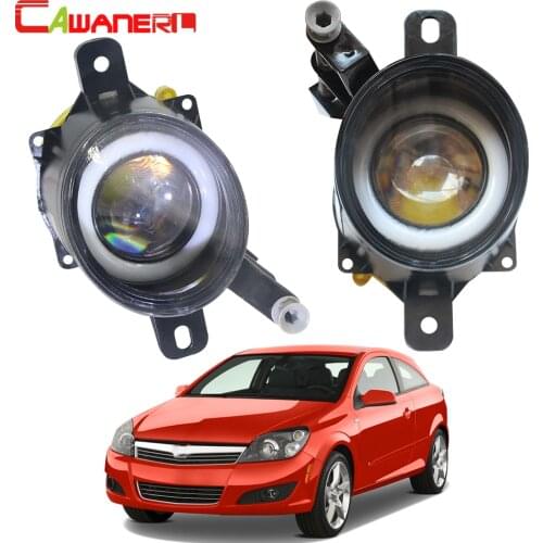 Cawanerl For Saturn Astra 2008 2009 Car 30W LED Bulb Fog Light Angel Eye Daytime Running Light DRL H11 3000LM 12V 2 Pieces