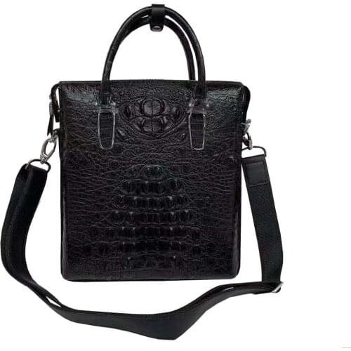 Fanzunxing new arrilva men handbag men crocodile leather men bag men briefcase business for offtce