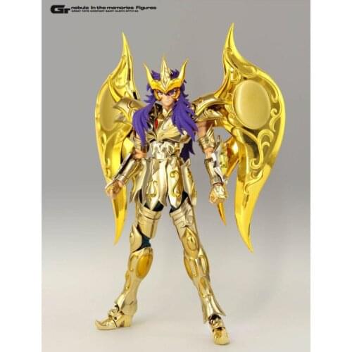 GT God Scorpio Milo model EX God Cloth Soul Of Gold Saint Seiya Metal Armor Myth Cloth Action Figure toys