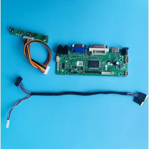 Kit for N116BGE-L42/L11/LB1/LA1 VGA DVI LED DIY Controller board LVDS 40pin Panel Screen LCD 1366X768 11.6"Monitor M.N68676