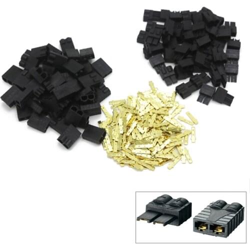 100 x TRX Connector / TRX Plug for Lipo NiMh Brushless ESC Lipo Battery RC Connector Quadcopter Airplane (50 pair)