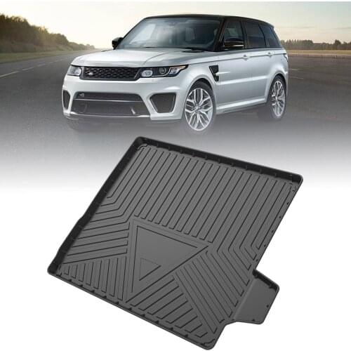 TPE Trunk Mat For Land Rover Range Rover Sport 5Seat 2014-2016 2017 2018 2019 2020 2021 Custom Rubber 3D Cargo Liner Accessories