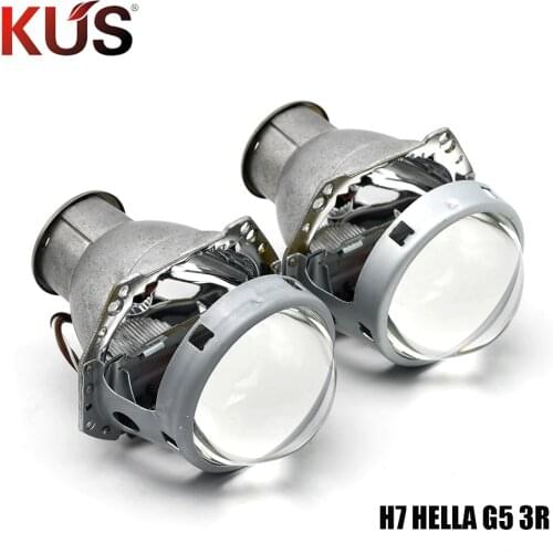 3.0 Inch HELLA G5 3R Bi Xenon Projector Lens Use H7 D2S D2H Xenon Bulbs H7 LED Lamps Devil Eyes For Headlight Replace Retrofit