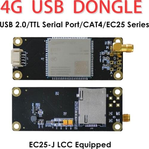 4G LTE Modems EC25-J LCC to USB2.0 Industrial Adapter For Japan W/SIM Card Slot/GPS By DoCoMo, SoftBank, KDDI, Others