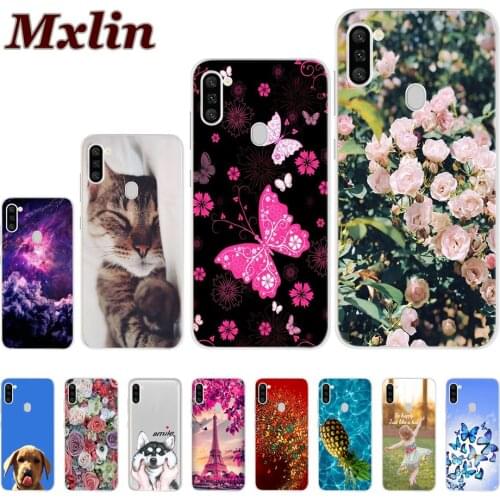Fashion Case For Samsung Galaxy M11 Case 6.4 inch Soft TPU Protector Back Cover Marble Case For Samsung M11 SM-M115F Coque Funda