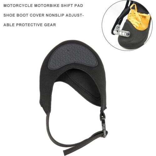 Motorcycle Non-slip Gear Shifter Shoe Boot Cover Adjustable Moto Motorbike Shift Pad Shoe Cover Motorcycle Protective Gear