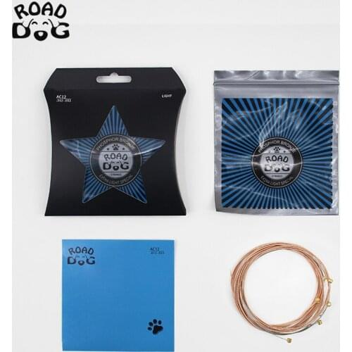 Road Dog AC12 Phosphor Bronze Acoustic Guitar Strings Set Extra Light