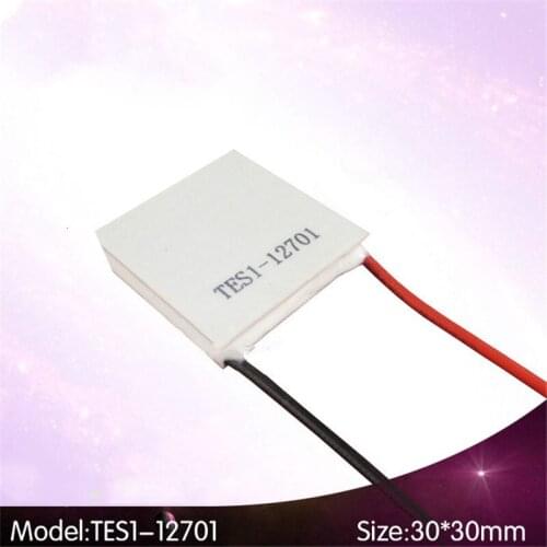 Semiconductor refrigeration chip low power car refrigerator refrigeration chip 12V ice film 30*30mm