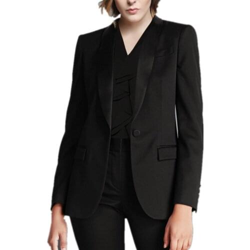 Chic Womens Trouser Suit Business Office Jacket Outfits for Women Blazer Pants 2 Piece Set Womens Pantsuit Custom Made