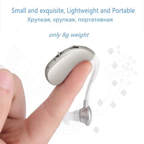 Hearing Aid Rechargeable One-Click Operation Low-Noise Wide-Frequency for The Elderly In-Ear Deaf Hearing Aid