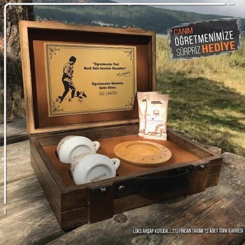 Teachers Day Special In Wooden Box 2 \ u2019li Cup Set 453383776