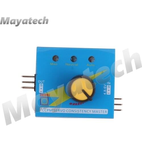 1pcs Multi Servo Tester 3CH ECS Consistency Speed Controler Power Channels CCPM Meter