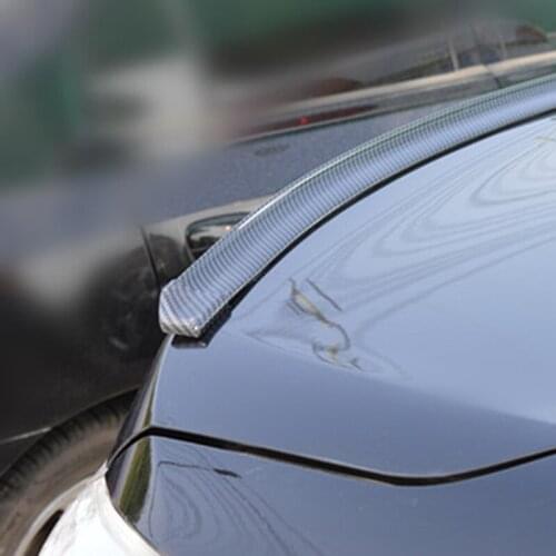 1.5M Car Styling 5D Carbon Fiber Spoiler for Mini Cooper R50 R52 R53 R55 R56/Porsche Cayenne Macan FOR Cadillac ATS SRX