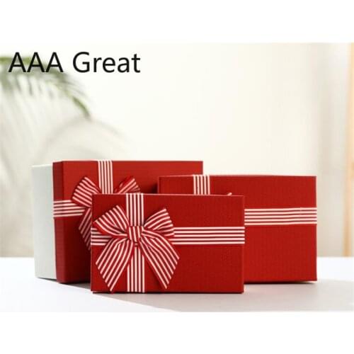 2 Sets/Lot Candy Box Candy Packaging Chocolate Boxes Wedding Gift Box Earrings Necklace Event Party Christmas Christmas Present