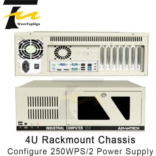 Advantech IPC-510 Industrial Control Chassis 4G 128G Whole Machine 250W Power Supply AIMB-501G2 AIMB-701VG I5