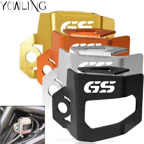 For BMW F800GS F700GS 2013-2018 Motorcycle Accessories Brake Pump Fluid Tank Reservoir Guard Protector Oil Cup Cap Cover Bracket