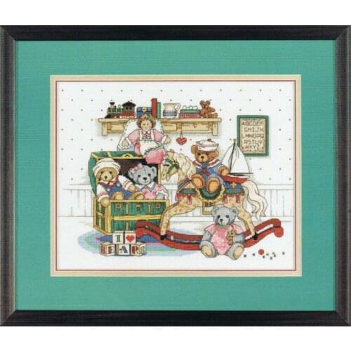 DIM03783Home Fun Cross Stitch Kit Package Greeting Needlework Counted Cross-Stitching Kits New Style Joy Sunday Kits Embroidery