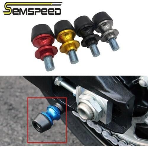 For KAWASAKI GTR1400 CONCOURS GTR 1400 2007-2019 Motorcycles CNC Swingarm Spools Stand M10 Screws Slider