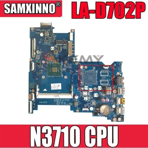 LA-D702P FOR HP 250 G5 15-AY Laptop Motherboard BDL50 854943-601 854943-501 854943-001 N3710 100% fully tested