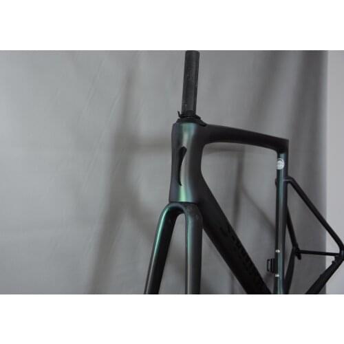 Top selling sl7 carbon road bicycle frame 44cm 49cm 52cm 54cm 56cm 58cm racing carbon bike frameset bsa ud matte with handlebar