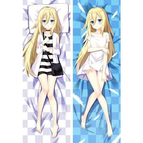 Anime Dakimakura Angels of Death Rachel Hugging Body Pillow Case Otaku Decorative Pillow Cover Home Bedding 6 Sizes
