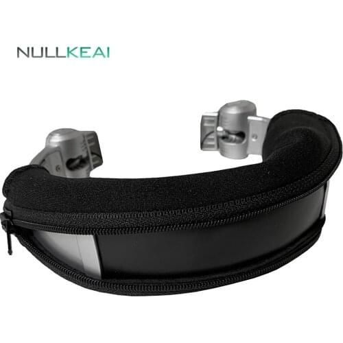 NULLKEAI Replacement Headband Cover Zipper Cushion For Edifier W800BT W808BT W820BT W830BT Headphones