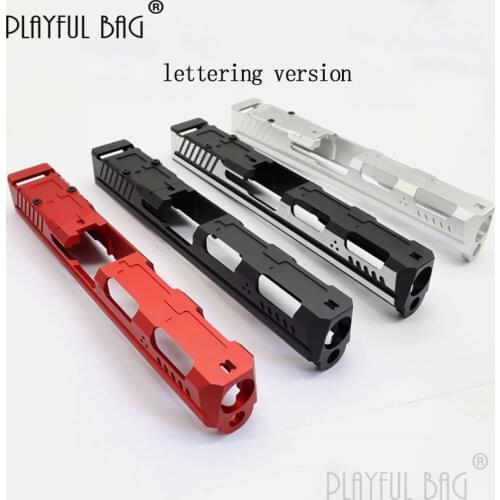 PB Playful bag P1 Slide CNC Upgrade Material Slide Tactical CS Game Refitting Accessory Gel ball gun parts DIY Toys QD77S