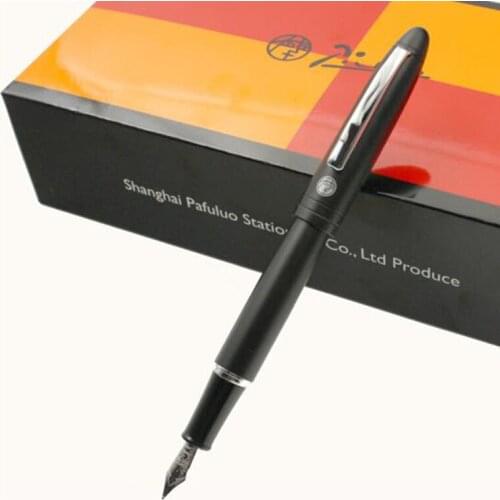 Picasso 932 Inherit Matte Black Fountain Pen Iridium Fine Nib Exquisite Gift Box Optional Office Home School Writing Pen