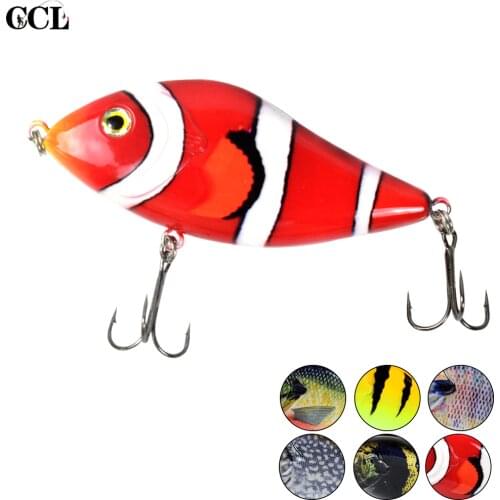 10CM 45G Slow Sinking Jerkbait Lure High Quality Pike Muskie Wobbler Fishing Lures