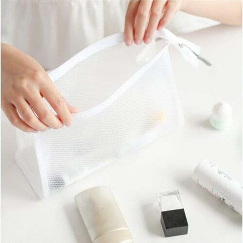 Transparent Portable Cosmetic Bag Travel Function Makeup Case Zipper Make Up Organizer Storage Pouch Toiletry Beauty Wash Bag U3