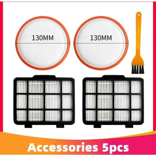 Replacement Washable Vacuum Cleaner HEPA Filters for Midea C3-L148B C3-L143B VC14A1-VC