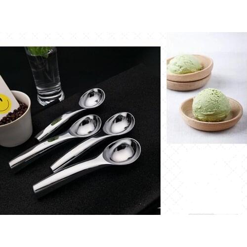 Heavy Duty High Quality Zinc Alloy Non-Stick Anti-Freeze Ice Cream Dipper Scoop Dessert Fruit Melon Spoon SN1406