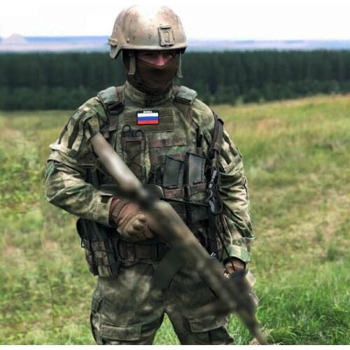 Military fan special forces MOX green ruins combat frog suit