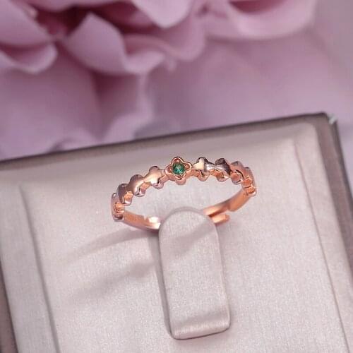 100% Natural Gemstone Emerald Rings for Women S925 Sterling Silver Fine Jewelry Green Classic Accessories Party Ring CCRI058