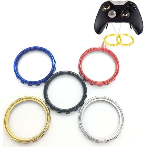 20Pairs=40PCS Custom Design Thumbstick Accent Rings for Microsoft Xbox One Elite Controller