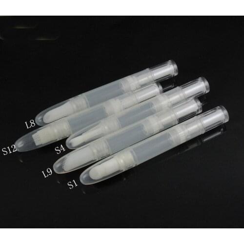 3ml clear plastic cosmetic pen for lip gloss balm mascara /eyelash growing liquid/spot/whelk removal art nail teethwhitening